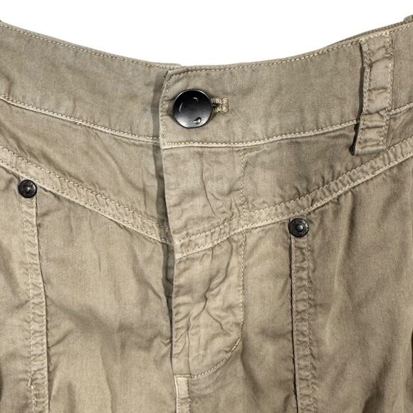 Marrakech Slouchy Cargo Utility Pants 27 Khaki Tan Boho Casual Grunge Ankle - Picture 4 of 6